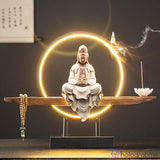 Lampe Porte-Encens Bodhisattva
