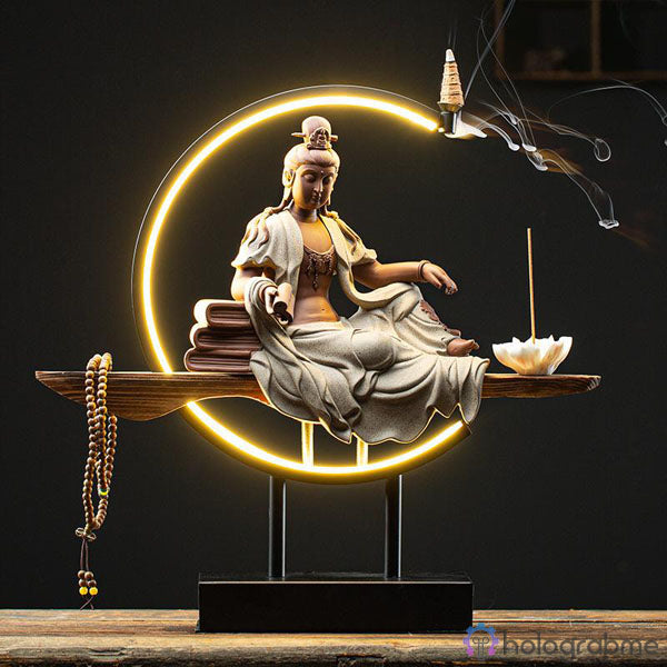 Lampe Porte-Encens Bouddha