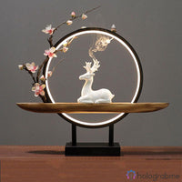 Lampe Porte-Encens Cerf Élaphe