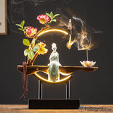 Lampe Porte-Encens Geisha au Prunier