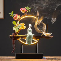 Lampe Porte-Encens Geisha au Prunier