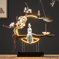 Lampe Porte-Encens Geisha au Sakura