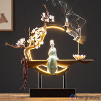 Lampe Porte-Encens Geisha au Sakura