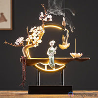 Lampe Porte-Encens Geisha au Sakura