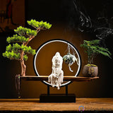 Lampe Porte-Encens Guanyin Bodhisattva