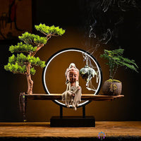 Lampe Porte-Encens Guanyin Bodhisattva
