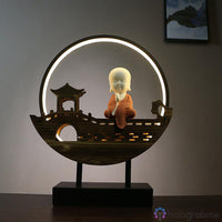 Lampe Porte-Encens Moine Tibétain