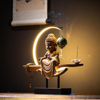 Lampe Porte-Encens Petit Bouddha