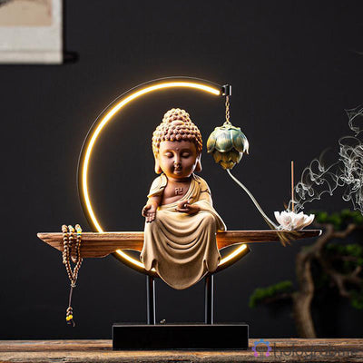 Porte-Encens Petit Bouddha - Lampe Zen